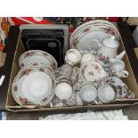 ROYAL VALE AND A TIESHAN TEASETS