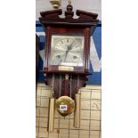 TWIN WEIGHT CHIMING DUTCH STYLE WALL CLOCK