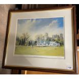 LIMITED EDITION SIGNED IN PENCIL WARWICK BOAT CLUB BY FLINDERS F/G