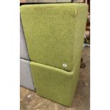 FROVI LAWN GREEN STOOL SEATS (ONE AS FOUND)