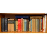 SHELF OF HARD BACK BOOKS THE WORLD CRISIS BY WINSTON CHURCHILL AND OTHER CHURCHILL RELATED BOOKS,
