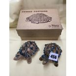 TWO X JUMBO WADE TORTOISE IN BOX