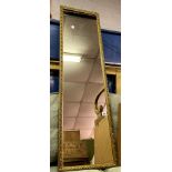 GILT OBLONG MIRROR