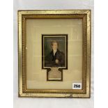 BAXTER PRINT SIR ROBERT PEEL CL220 CIRCA 1853 SIGNED MOUNT