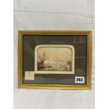 BAXTER PRINT THE CHALEES SATTOON EAST INDIA CL155 1850 RED SEAL MOUNT