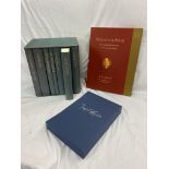 FOLIO SOCIETY CHARLOTTE EMILY ANNE BRONTE THE COMPLETE NOVELS, JOSEPH CONRAD AND WINNIE THE POOH