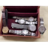 A SELECTION OF LADIES WRISTWATCHES, CITIZENS AUTOMATIC, LIMIT, QUARTZ,