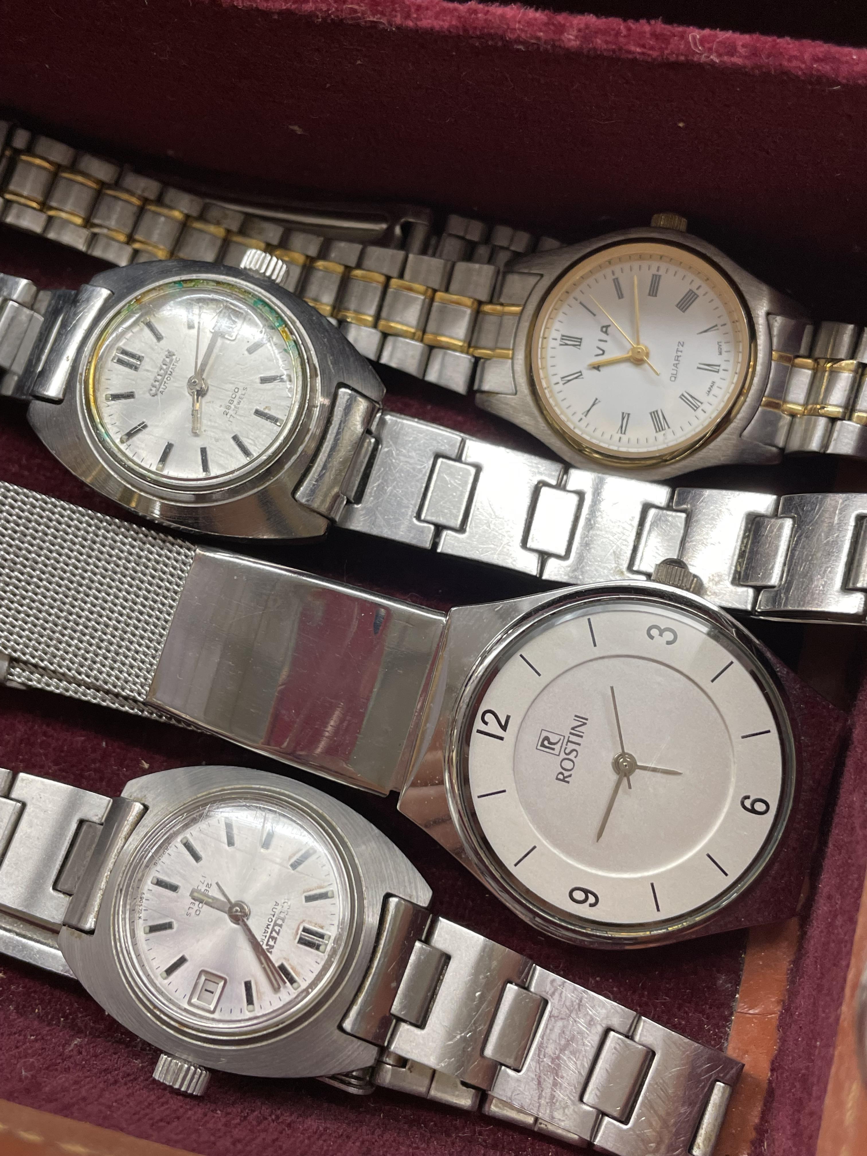 A SELECTION OF LADIES WRISTWATCHES, CITIZENS AUTOMATIC, LIMIT, QUARTZ, - Image 2 of 4