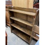 BEECH GRADUATED OPEN BOOKCASE