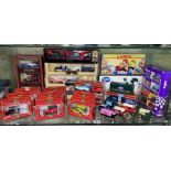 SHELF OF THE CAMEO COLLECTION DIE CAST DELIVERY TRUCKS,