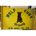 WOLF CLUB RHOS ON SEA DO YOUR BEST PACK BANNER