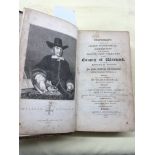 LEATHER BOUND WARWICKSHIRE FROM THE WORKS OF SIR WILLIAM DUGDALE COVENTRY PRINTED BY AND FOR JOHN