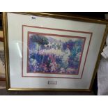 LYNN GERTENBACH LITHOGRAPHIC PRINTS - THE BUTCHART GARDENS AND A SUMMER'S DAY