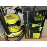 POWER PRESSURE WASHER AND A KARCHER TUB VACUUM CLEANER