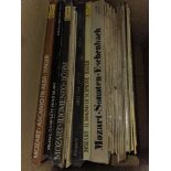 BOX OF MAINLY CLASSICAL RECORDS - MOZART,