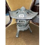 CAST METAL GARDEN LANTERN/TEALIGHT HOLDER