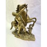 METALWORK MODEL OF A MARLEY HORSE AFTER THE ANTIQUE 18cm