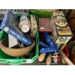 BOX OF VARIOUS TOOLS,