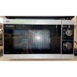 SHARP SILVER MICROWAVE OVEN