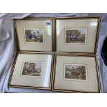 FOUR 19TH CENTURY LITHOGRAPHIC PRINTS POSSIBLY LEBLONDE