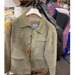 CIRO CITTERIO SUEDE JACKET SIZE SMALL AND OTHER GENTS JACKETS/COATS