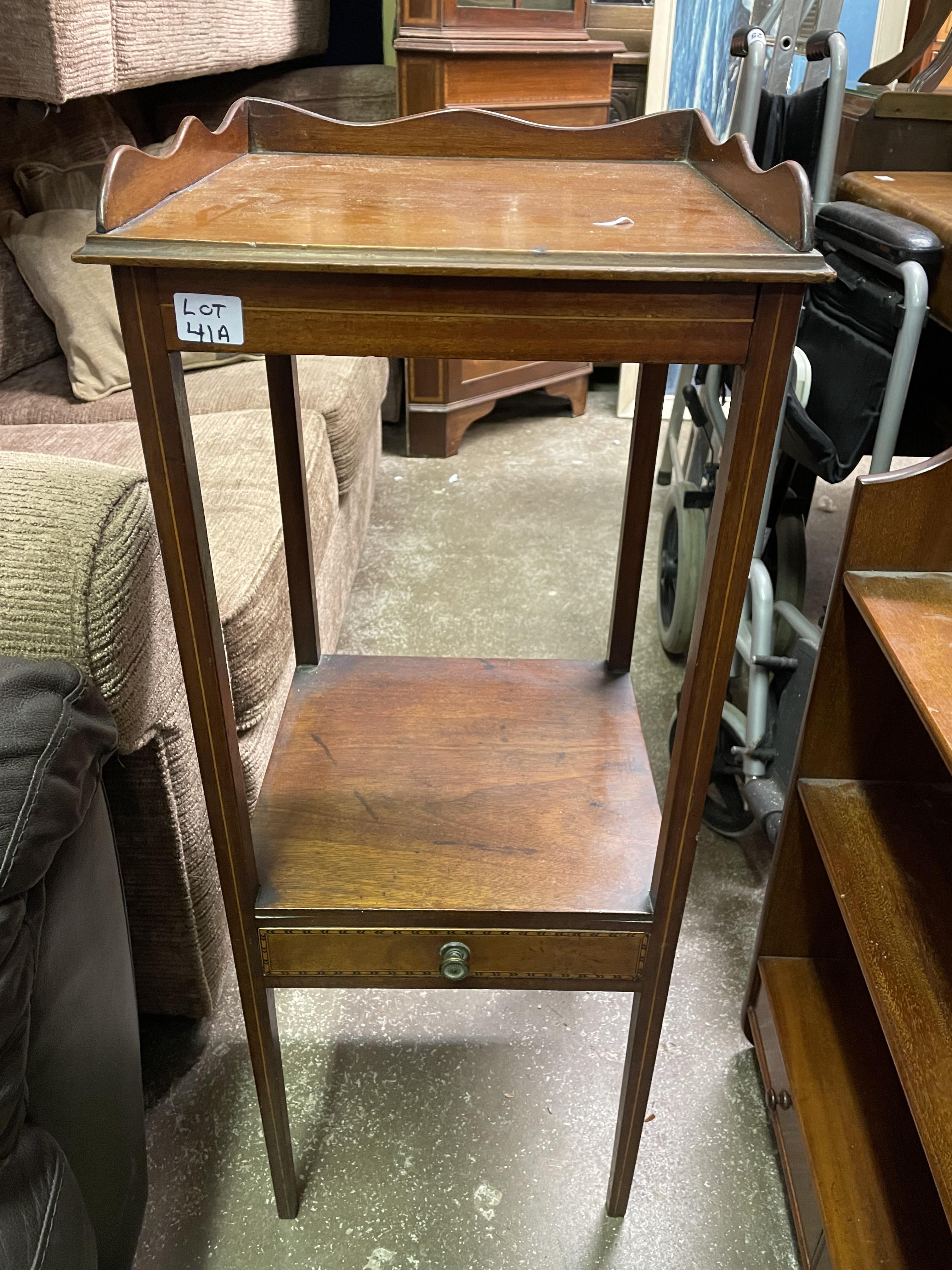 MAHOGANY WASH STAND - Image 2 of 4