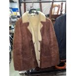 MENS BURTON SUEDE AND SHEARLING STYLE JACKET
