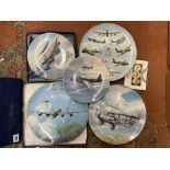 COALPORT BONE CHINA PLATES 50TH ANNIVERSARY OF BOMBER COMMAND