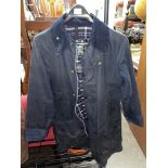 MENS NAVY BLUE BARBOUR JACKET