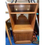 1970S TEAK MEDIA STORAGE UNIT