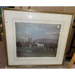 LIMITED EDITION PRINT 251/600 AFTER SIR ALFRED J MUNNINGS,