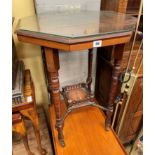 EDWARDIAN OCTAGONAL OCCASIONAL TABLE