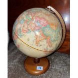 SMALL TERRESTRIAL GLOBE