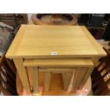 OAK NEST OF TABLES