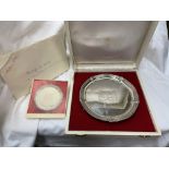 CASED NATHAN & CO LIMITED EDITION 53/500 BIRMINGHAM ASSAY OFFICE BICENTENARY SALVER