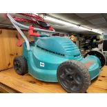 BOSCH ELECTRIC LAWNMOWER AND GRASS BOX