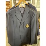 THREE BLAZERS WITH SEWN ON RAF INSIGNIA ON POCKET