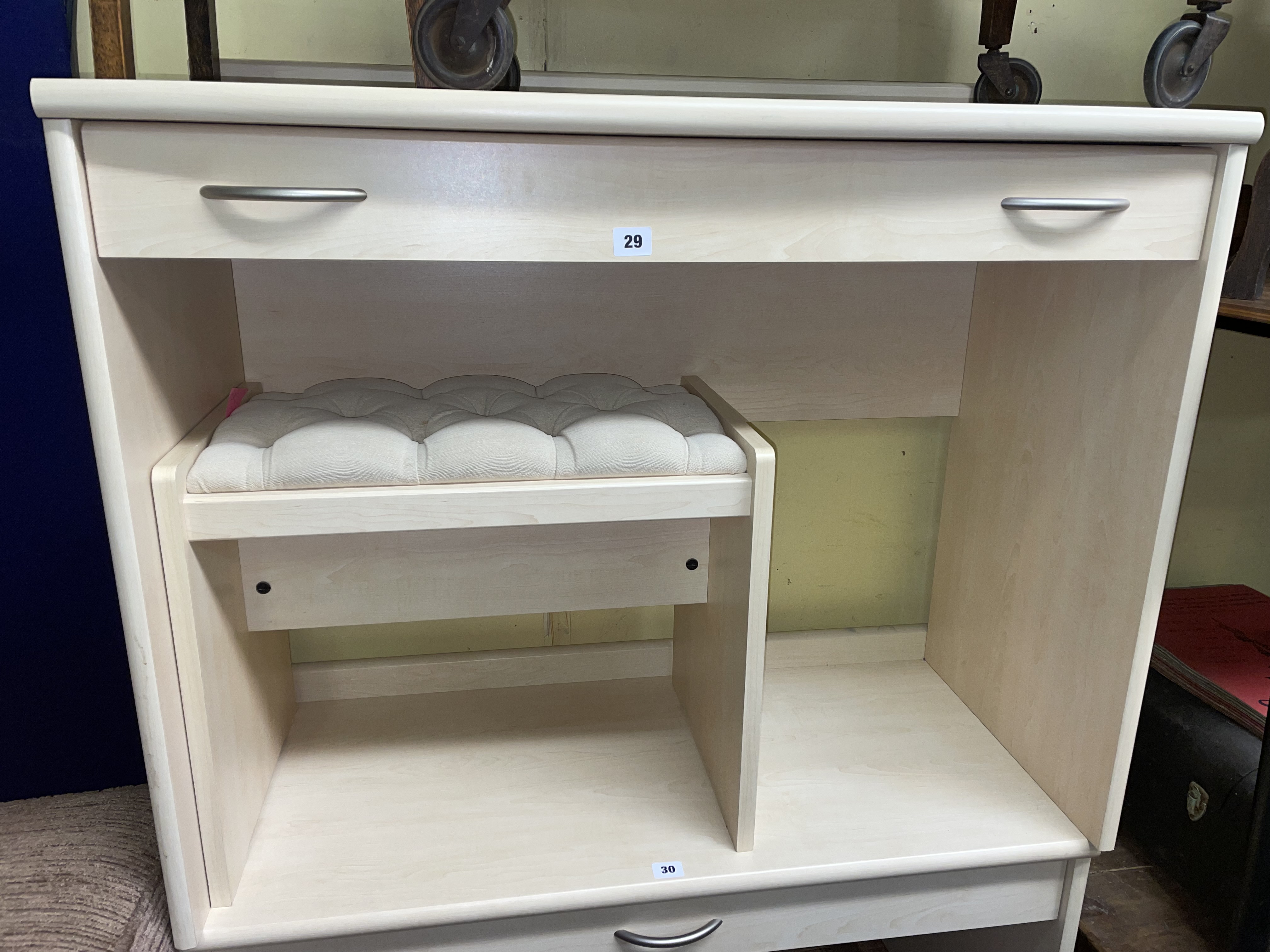 MAPLE EFFECT DRESSING TABLE,