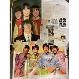 SELECTION OF EPHEMERA FROM THE OFFICIAL BEATLES FAN CLUB INCLUDING LETTERS, PHOTO CARDS,
