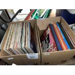 TWO BOXES OF VINYL LPS AND BOX SETS