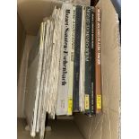 BOX OF MAINLY CLASSICAL RECORDS - MOZART,