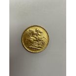 EDWARD VII 1902 FULL SOVEREIGN 8G APPROX