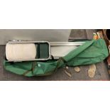 THE RUTLAND BOB CHURCH FOLDING BOAT SEAT IN NYLON ZIPPER BAG