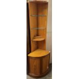 NATHAN TEAK QUADRANT CORNER UNIT