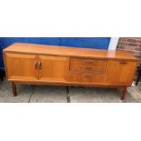 G PLAN TEAK LONG SIDEBOARD 205CM LENGTH X 45CM DEPTH X 80CM HEIGHT APPROX