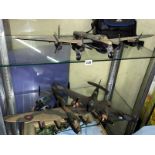 PLASTIC MODELS OF WWII BOMBER AIRCRAFT
