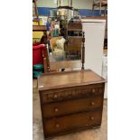 OAK DRESSING TABLE