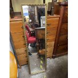 GILT OBLONG MIRROR