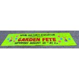 ROYAL AIRFORCE SUMMER FETE BANNER