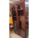 MEREDEW MAHOGANY GLAZED CABINET